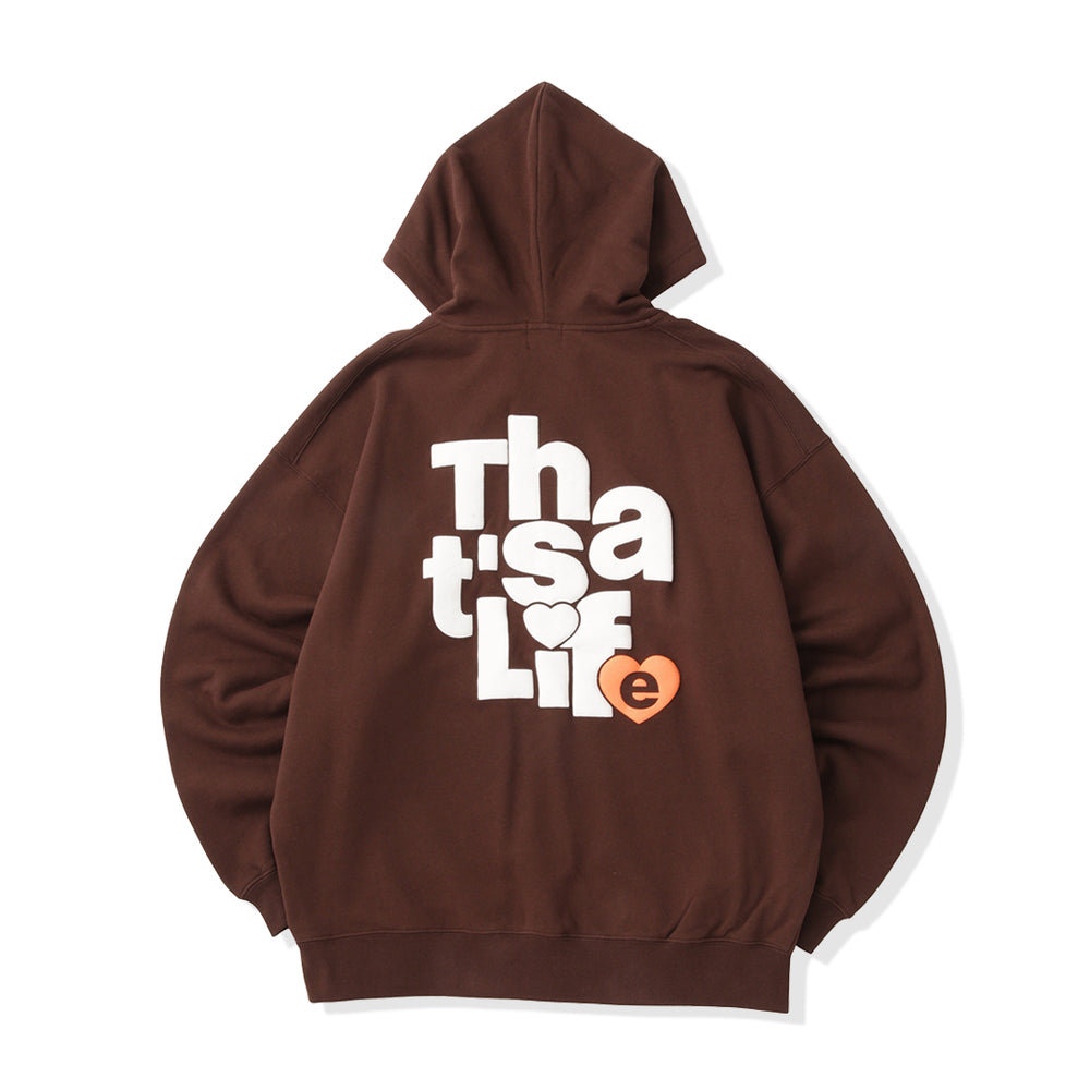 HEAVY WEIGHT 13.0oz “HEARTSTACK” logo zip hoodie free