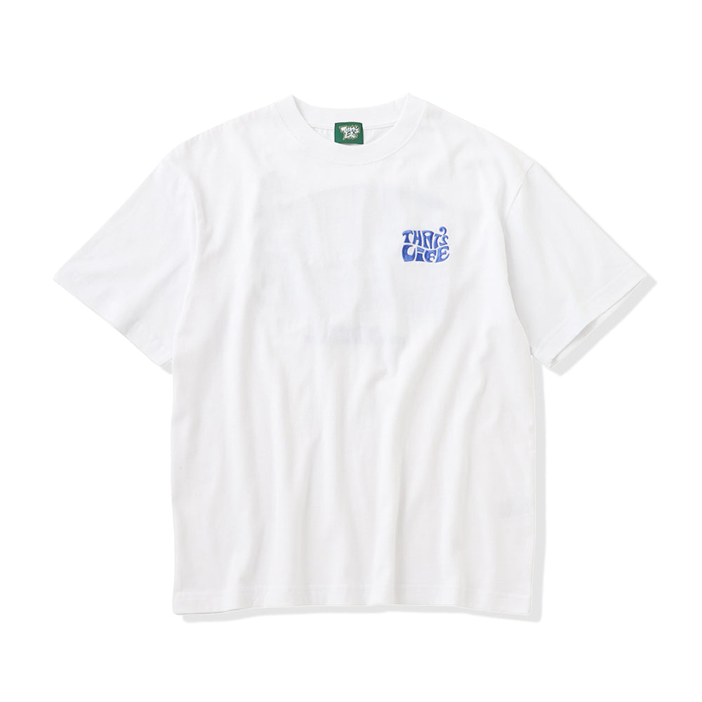 Surf logo back print T-shirt