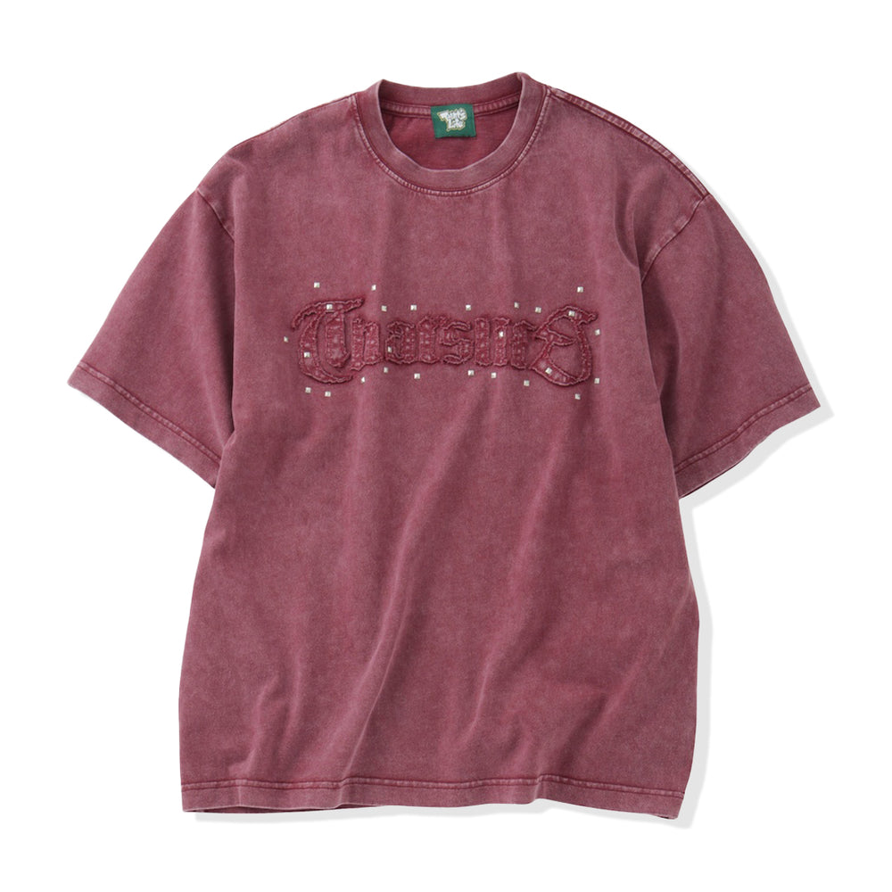 Vintage styles Patch work logo tee