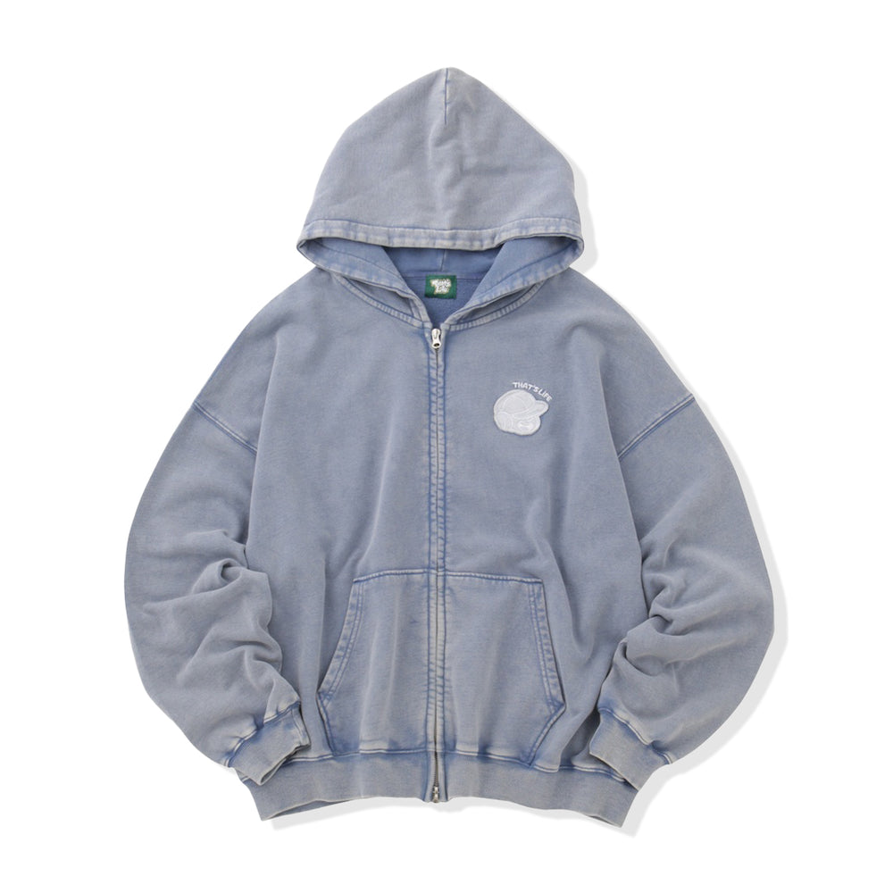 Number logo Full zip hoodie