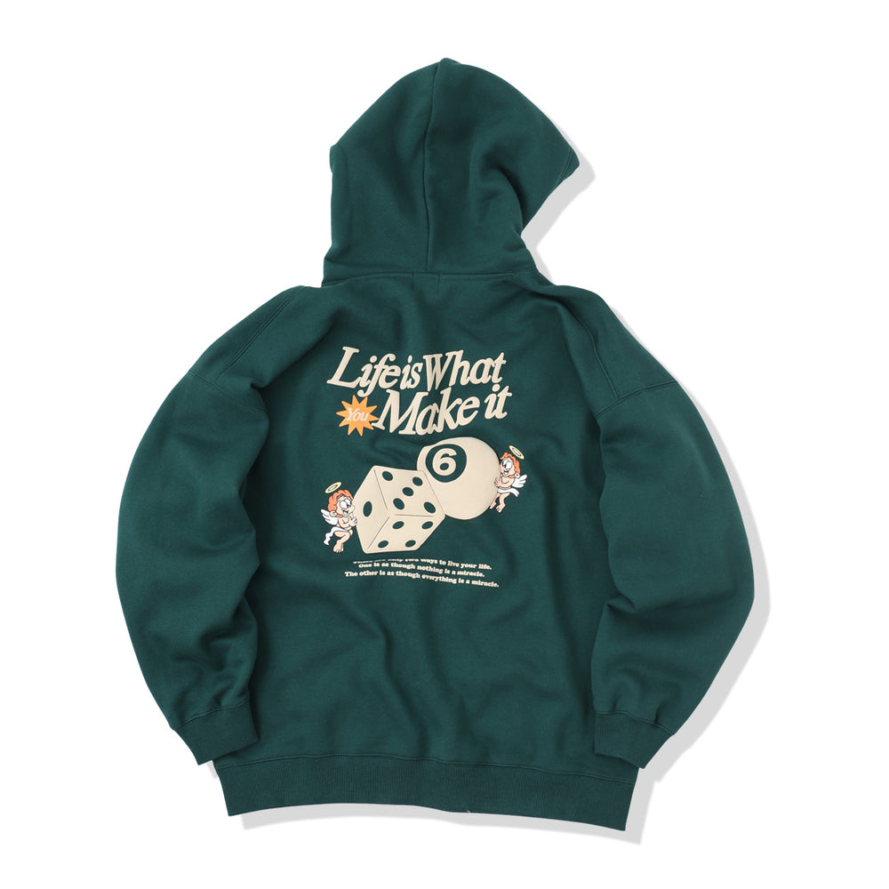 HEAVY WEIGHT 10.0oz “ANGEL DICE” HOODIE 