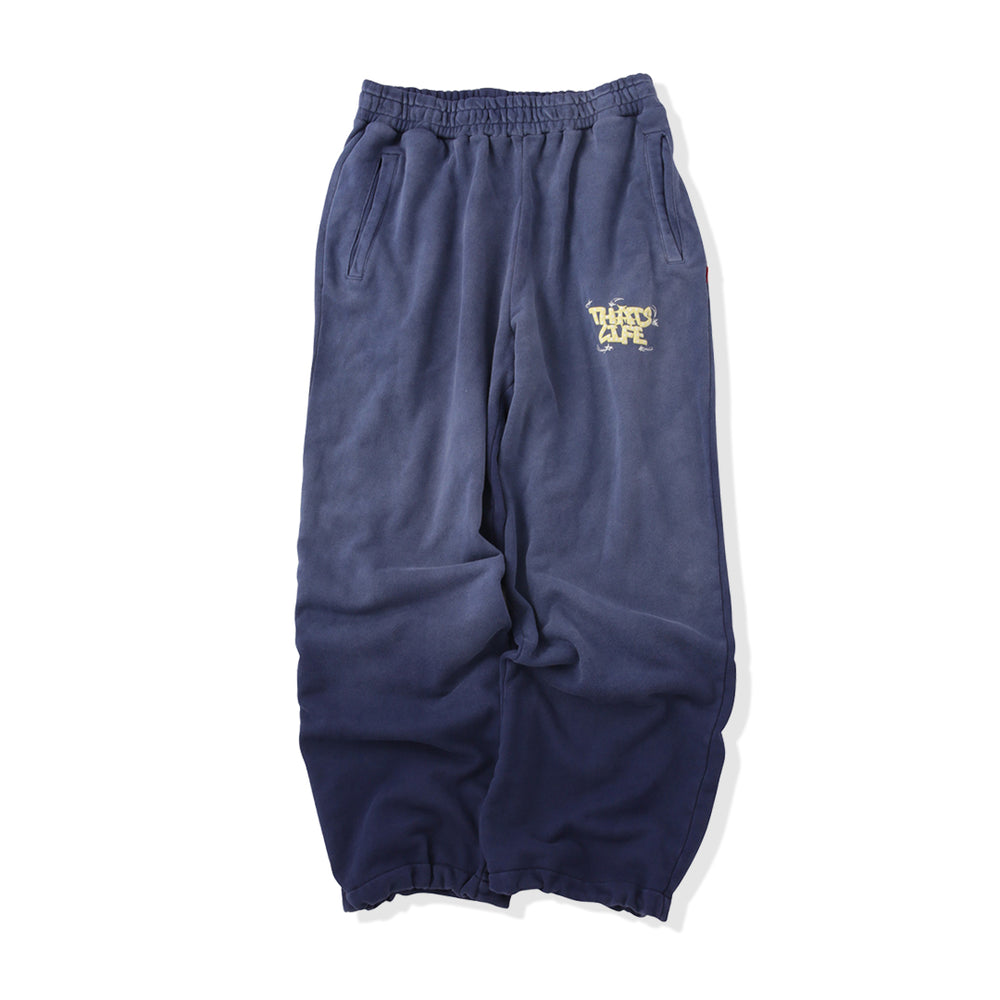Vintage fade Wave logo sweat pants