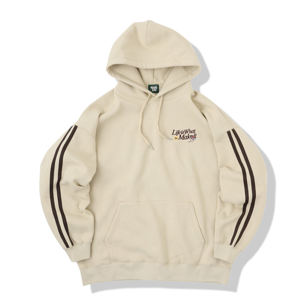 HEAVY WEIGHT “ANGEL DICE” LOGO LINE HOODIE 