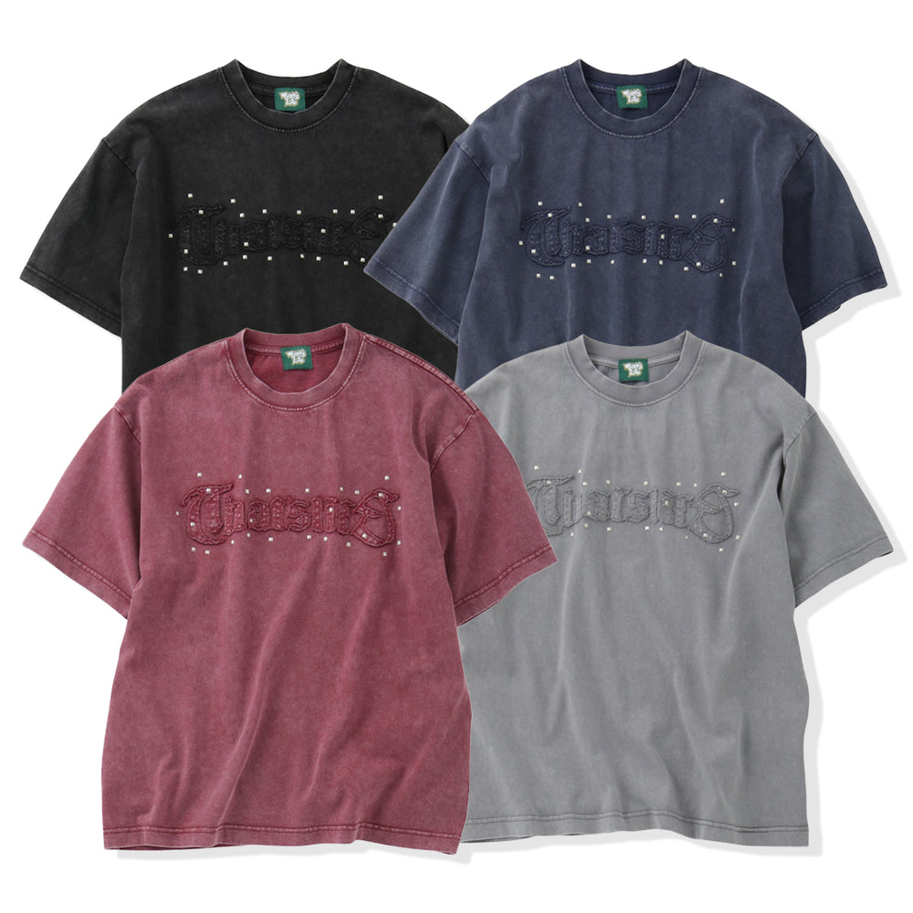 Vintage styles Patch work logo tee