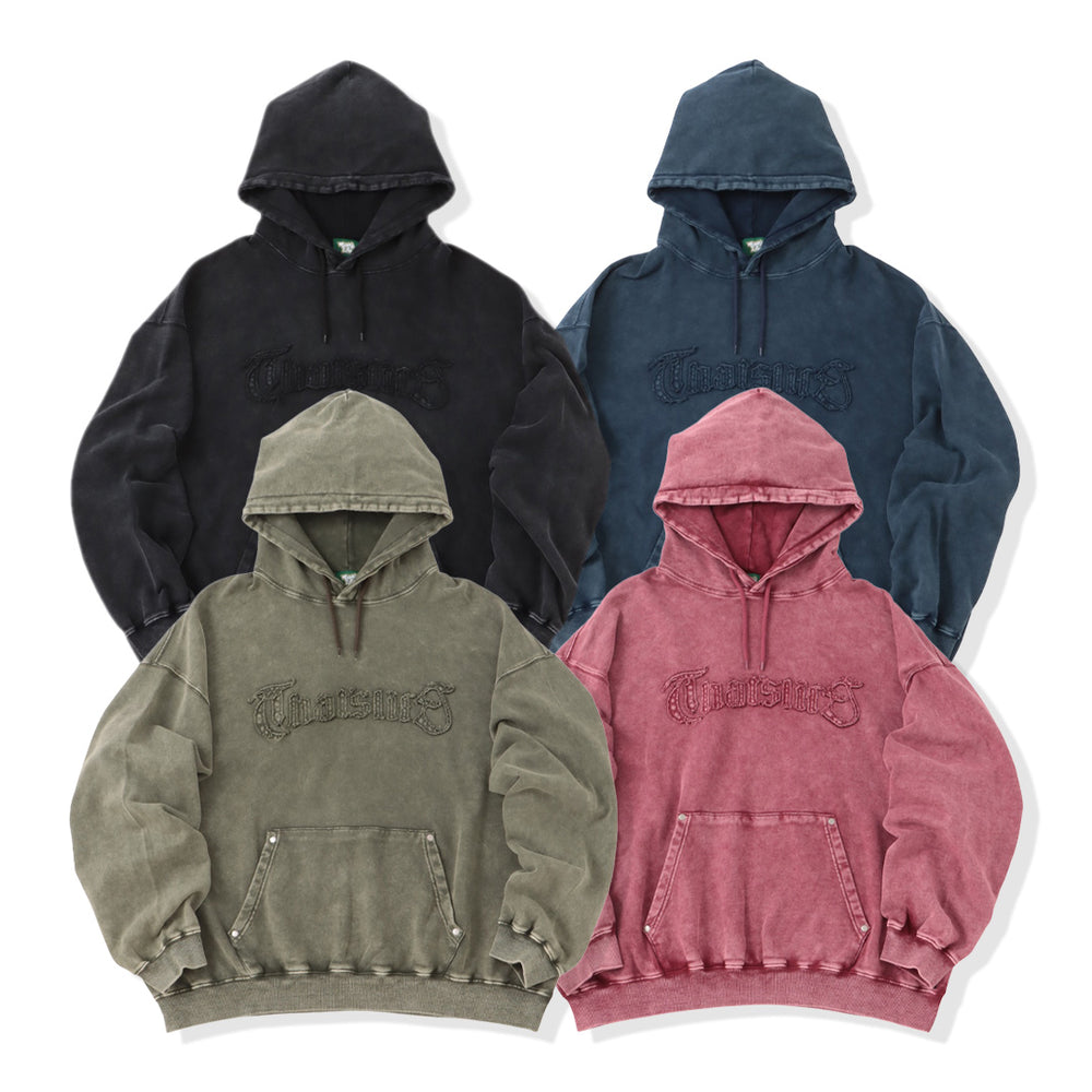 Vintage styles Patch Work Hoodie