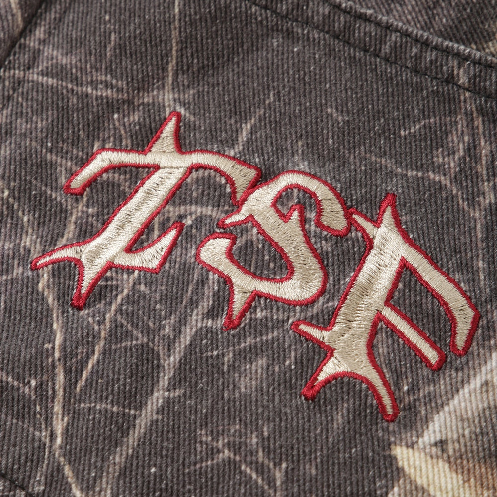 Denim-inspired damege shorts