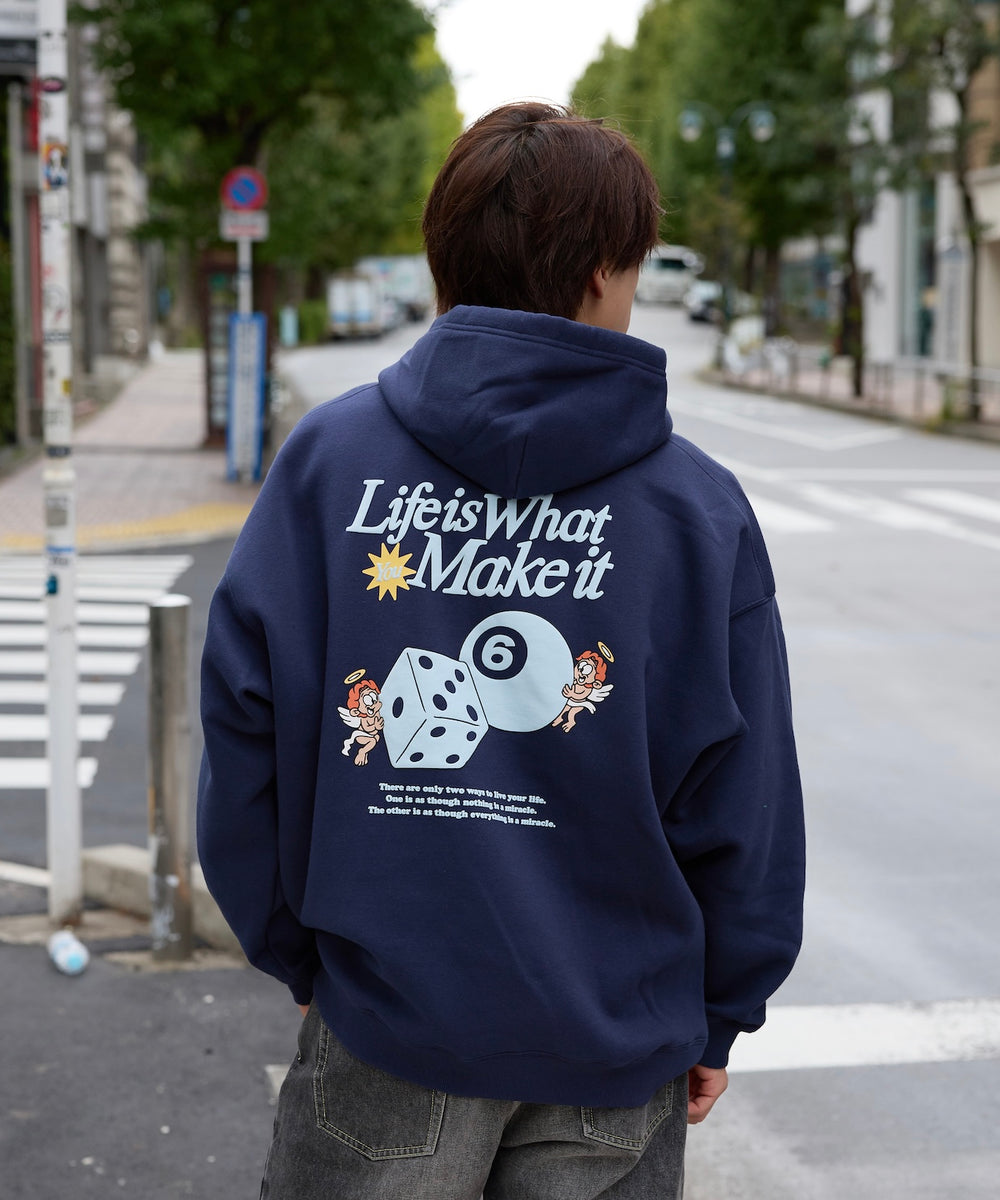 HEAVY WEIGHT 10.0oz “ANGEL DICE” HOODIE 
