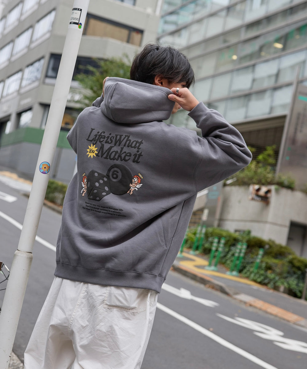 HEAVY WEIGHT 10.0oz “ANGEL DICE” HOODIE 