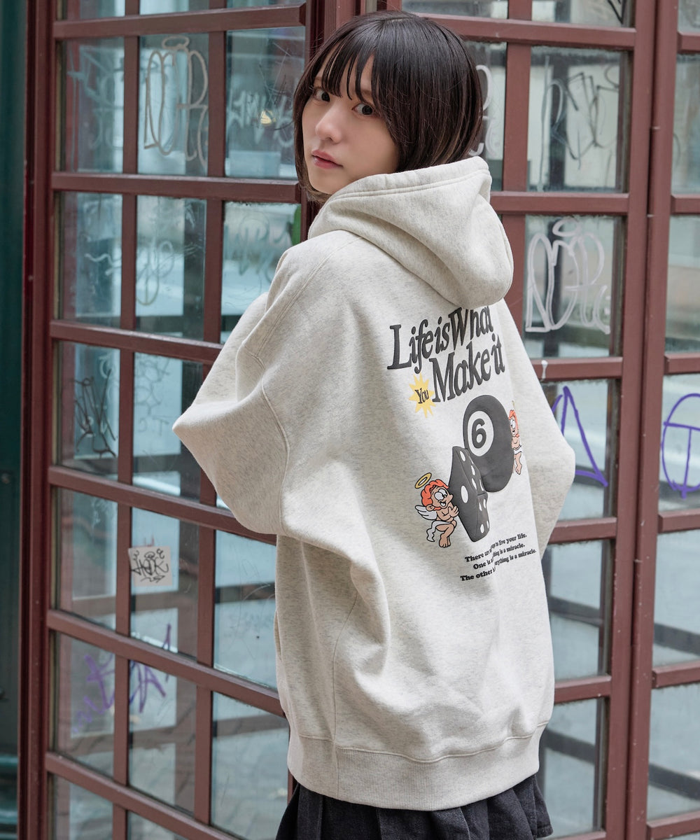 HEAVY WEIGHT 10.0oz “ANGEL DICE” HOODIE 