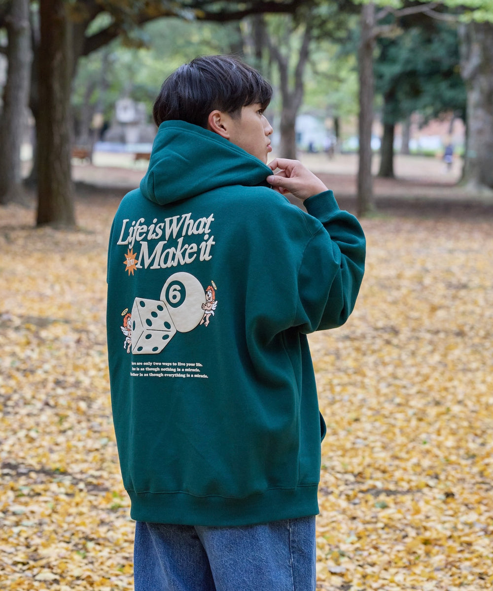 HEAVY WEIGHT 10.0oz “ANGEL DICE” HOODIE 