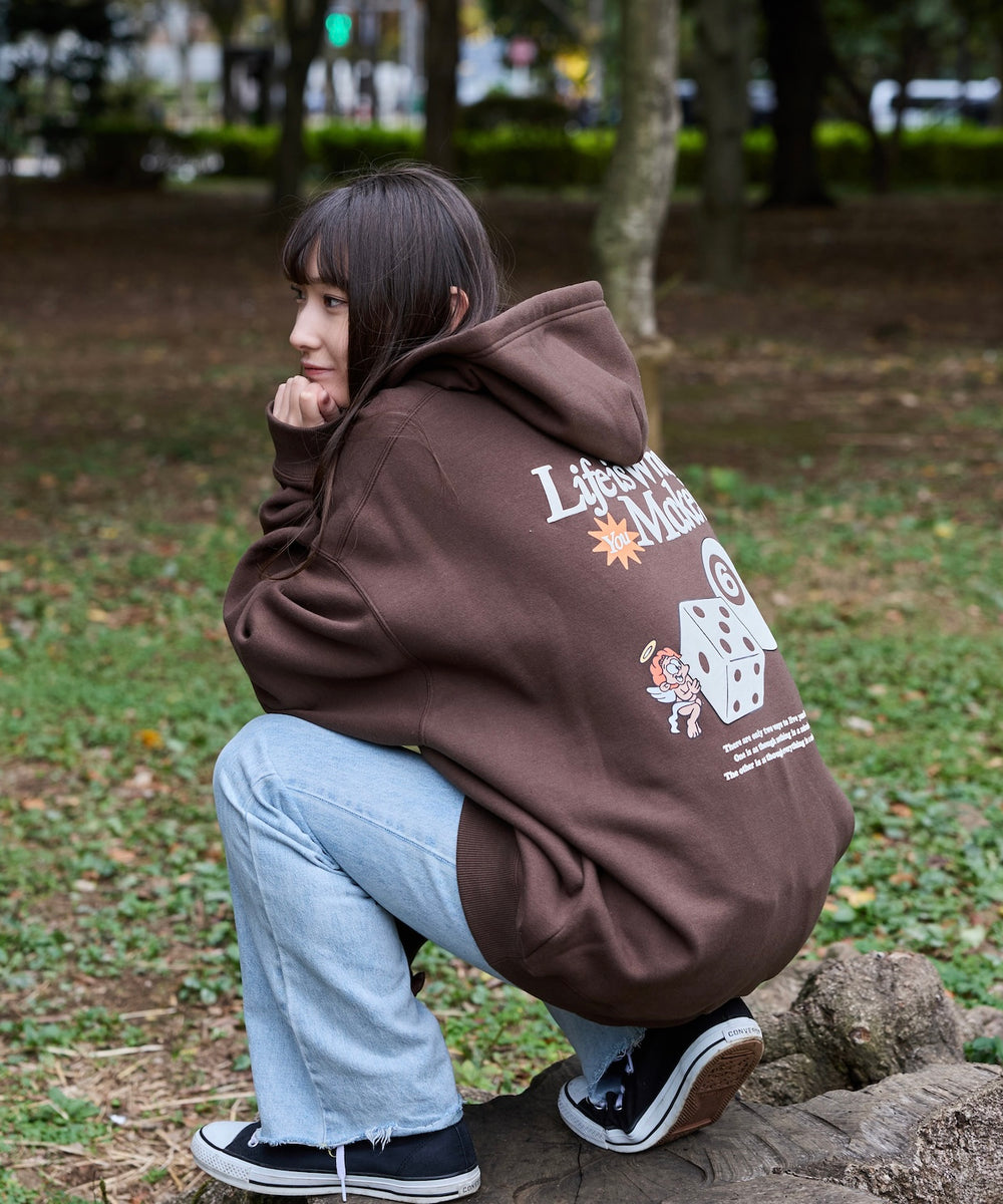 HEAVY WEIGHT 10.0oz “ANGEL DICE” HOODIE 