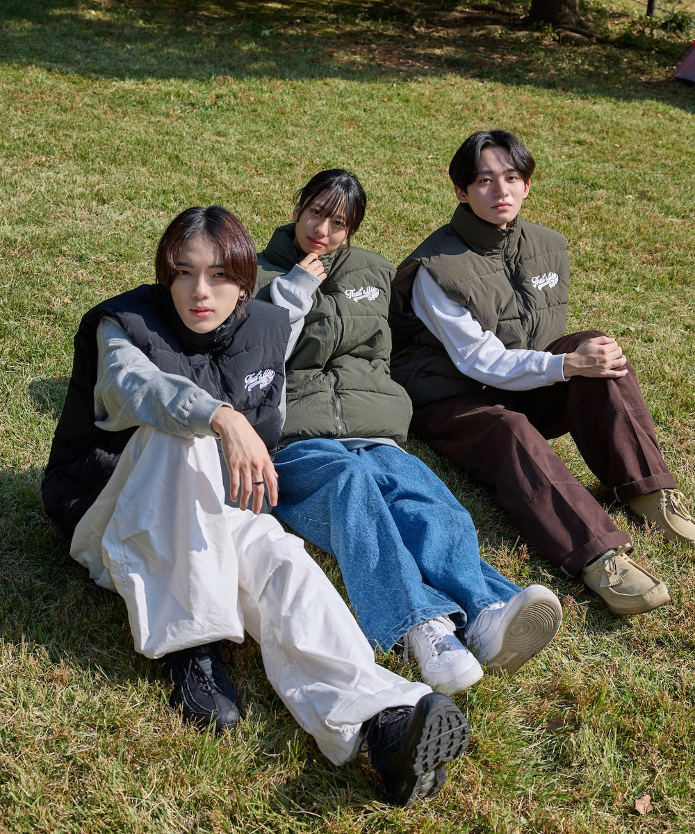 That's life Angel logo padded vest 