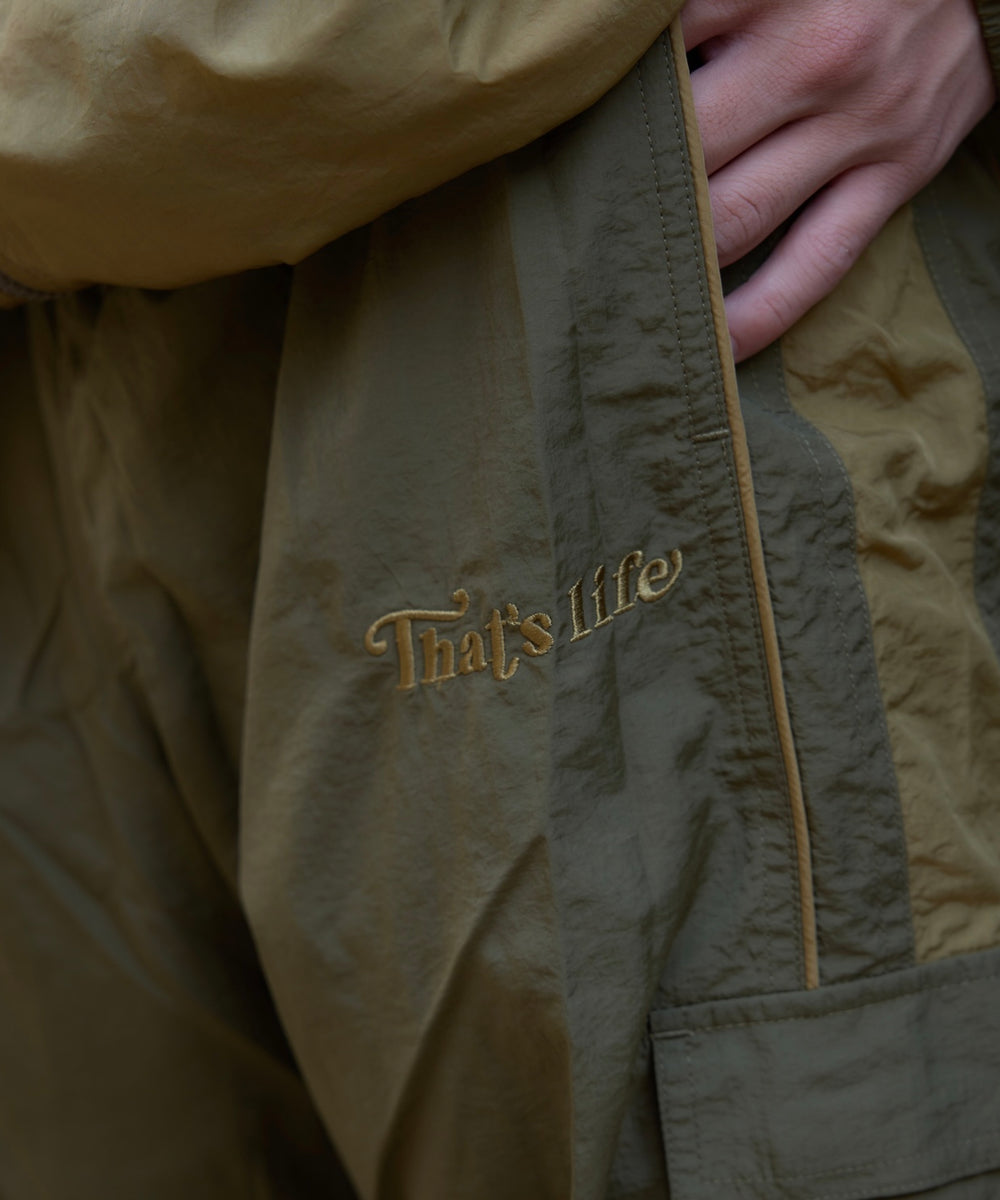 That's life Nylon Tech Track Cargo Pants 