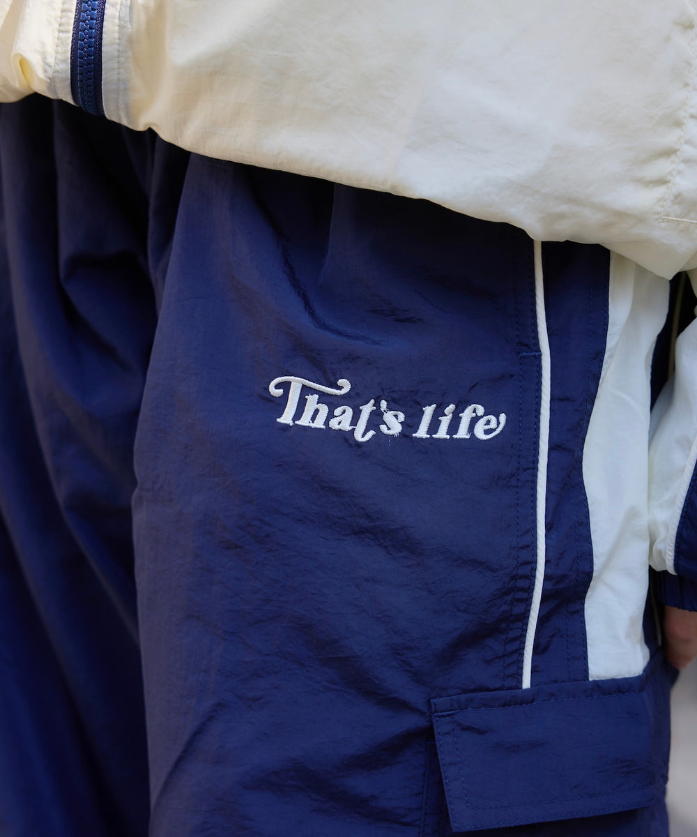 That's life Nylon Tech Track Cargo Pants 