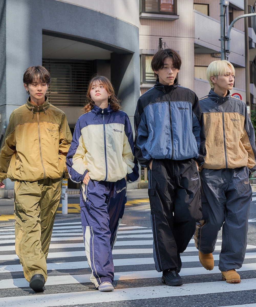 That's life Nylon Tech Track Cargo Pants 