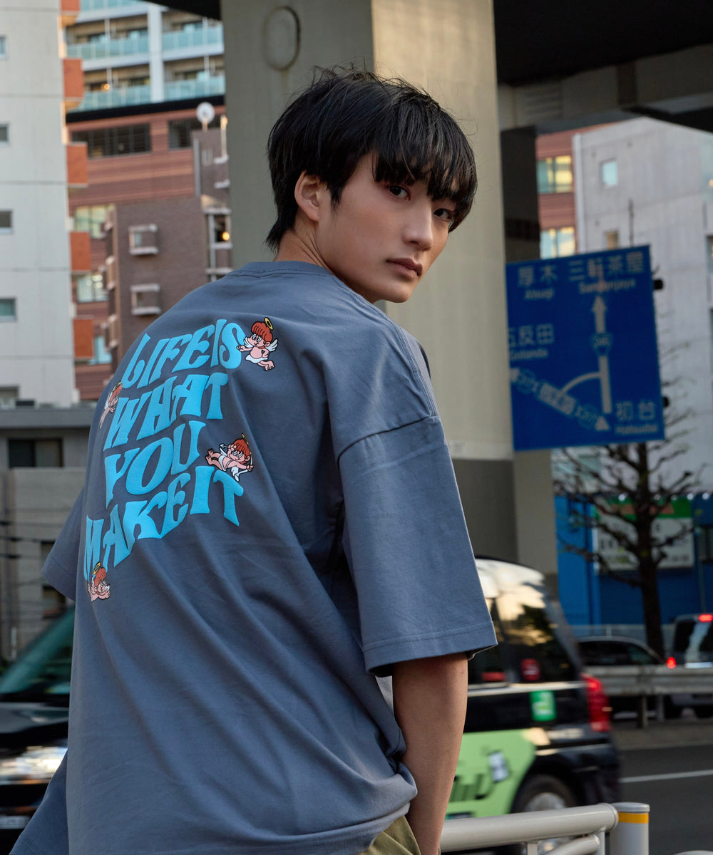 HEAVY WEIGHT 6.8oz ANGEL LOGO TEE