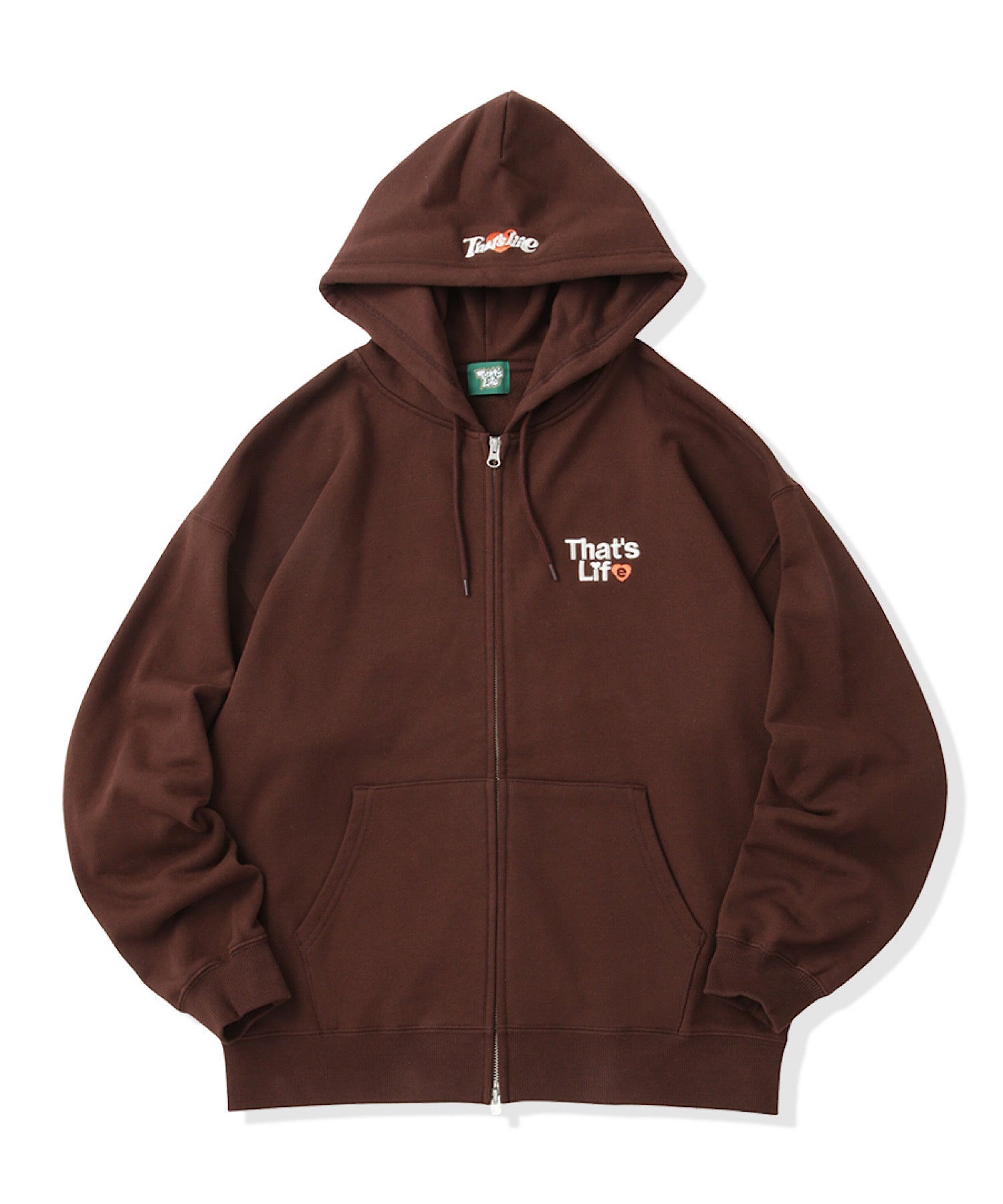 HEAVY WEIGHT 13.0oz “HEARTSTACK” logo zip hoodie