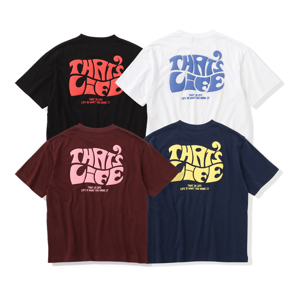 Surf logo back print T-shirt