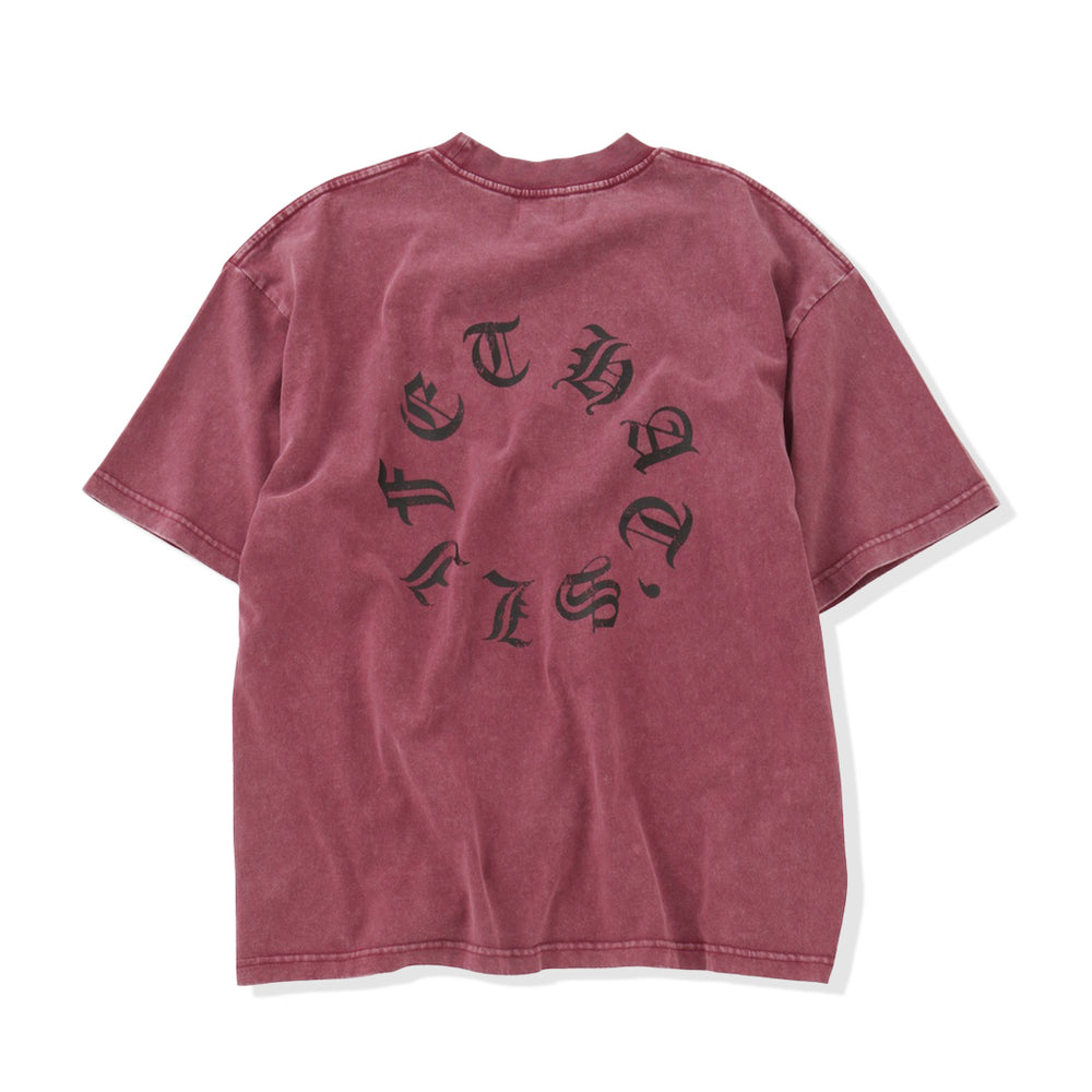 Vintage styles Circle logo tee