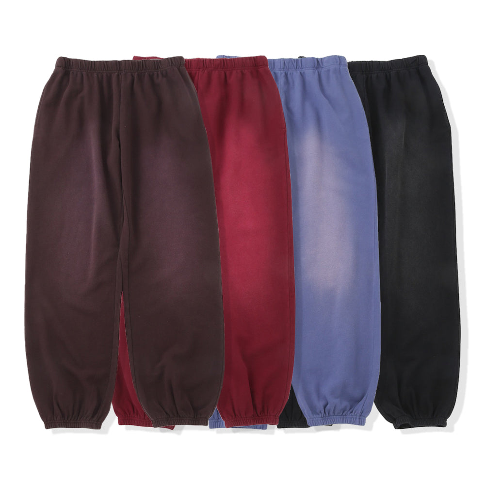 Vintage styles Patch work logo sweat pants