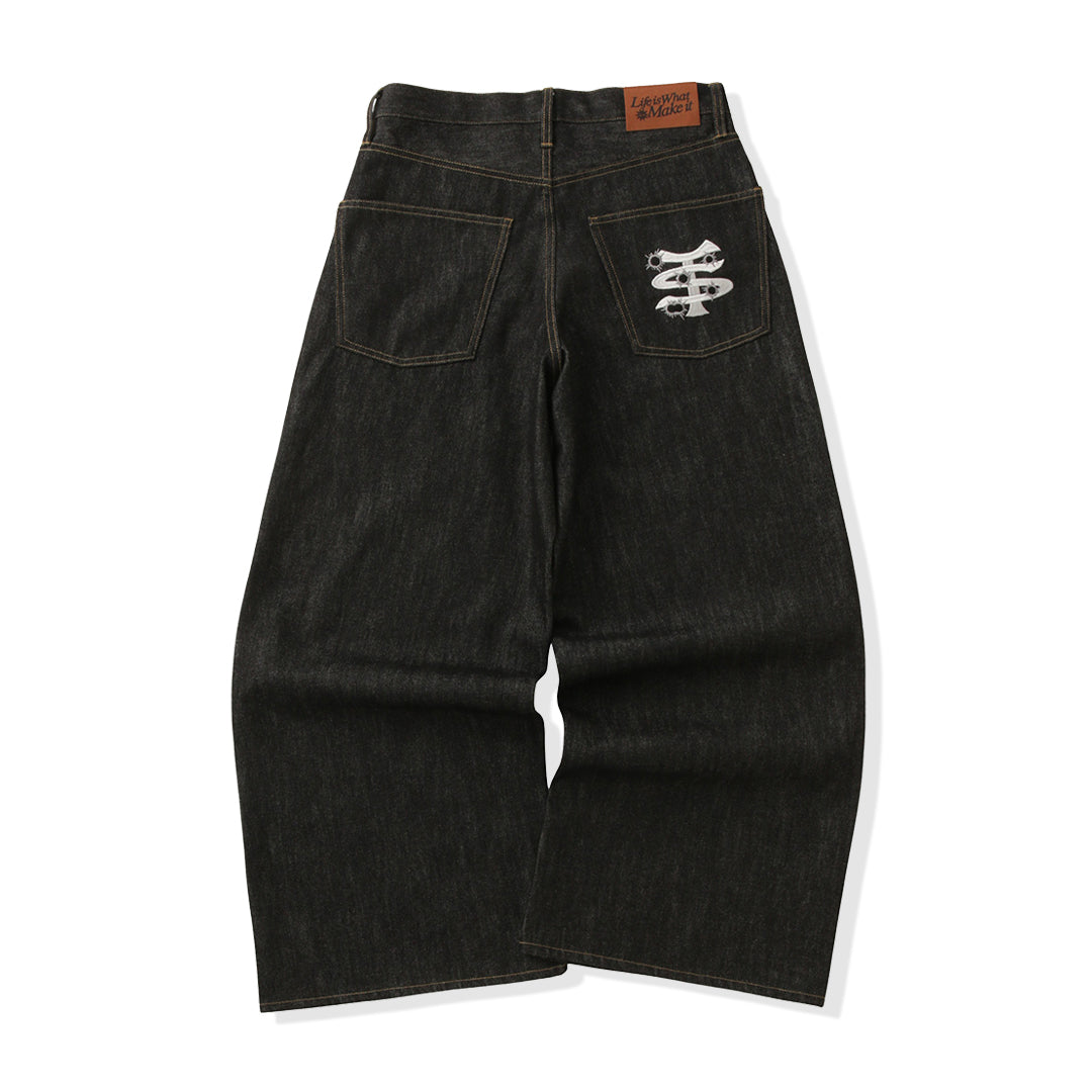 TS logo Rigid Baggy denim – That's life online store