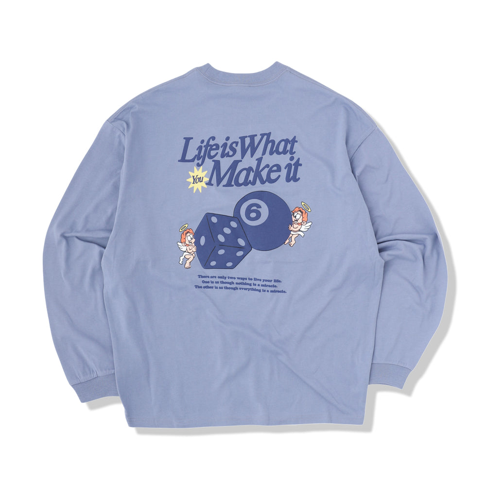 HEAVY WEIGHT 6.8oz “ANGEL DICE” LONG SLEEVE 