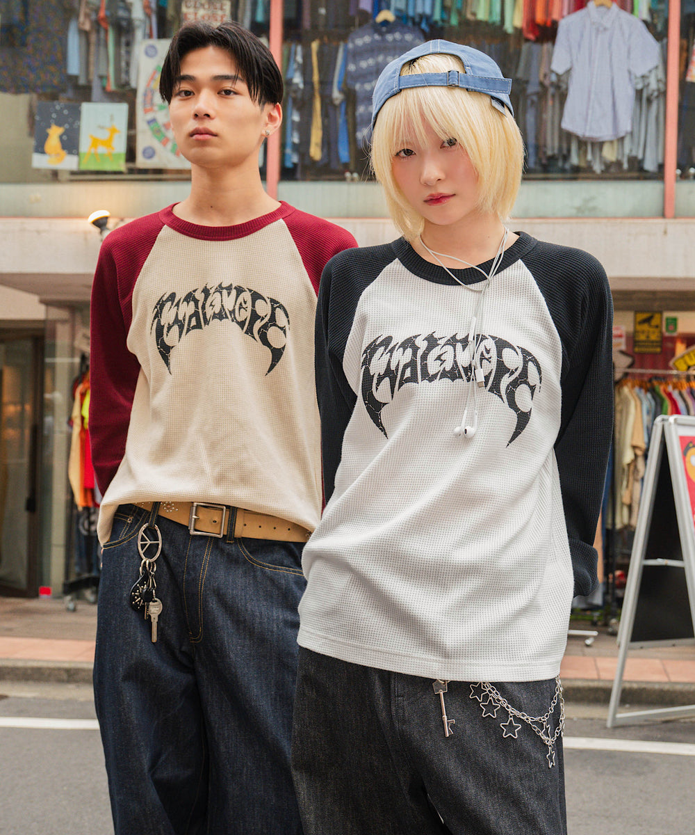Color Block Raglan Thermal L/S Tee
