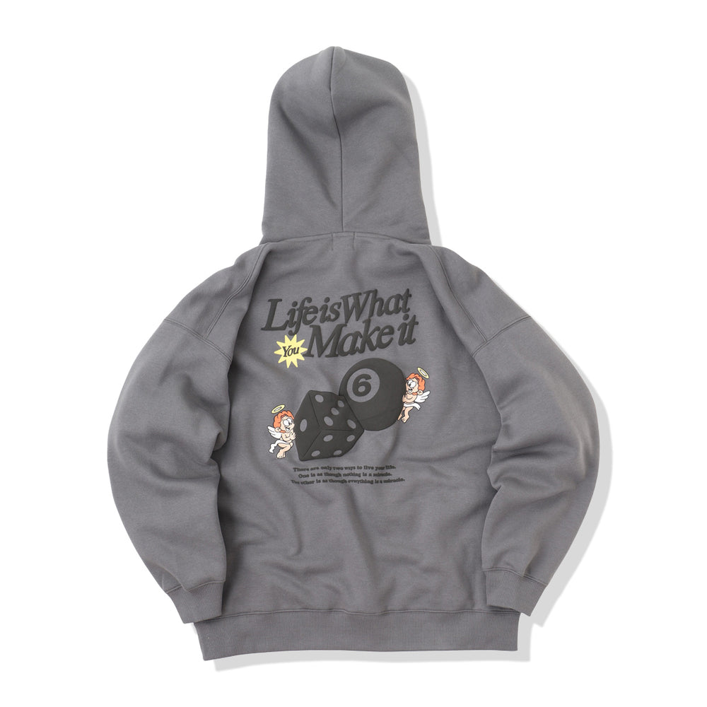 HEAVY WEIGHT 10.0oz “ANGEL DICE” HOODIE 