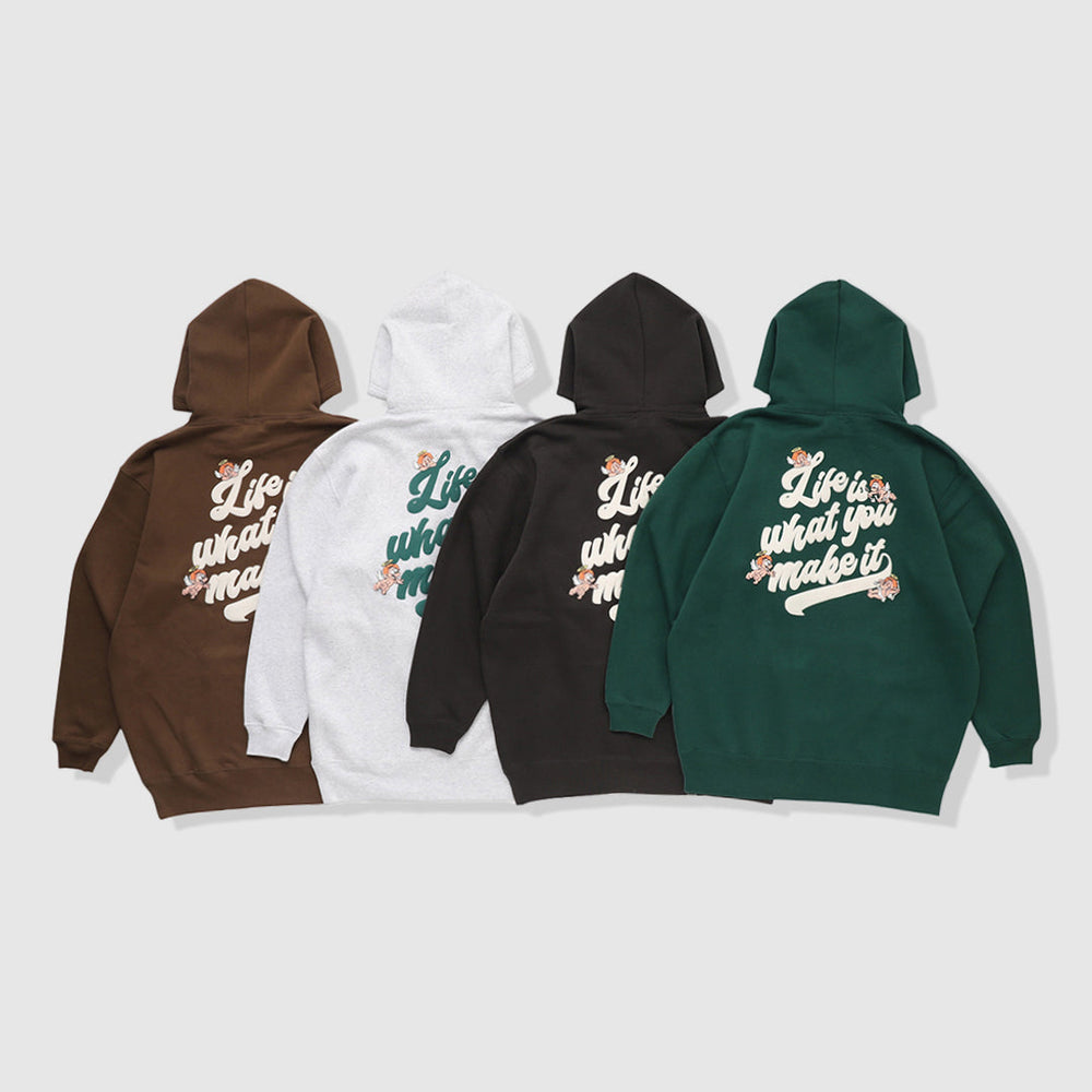 HEAVY WEIGHT ANGEL LOGO HOODIE free