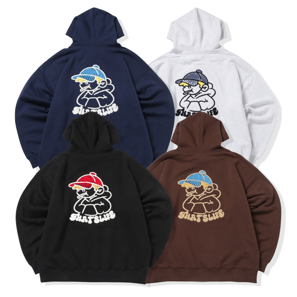 HEAVY WEIGHT 10.0oz "CANDY BOY" LOGO HOODIE