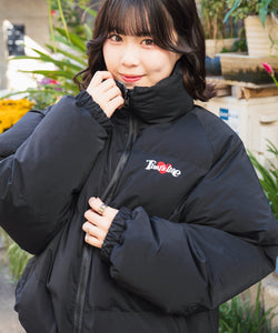 Heart logo Reversible Puffer Jackets – That's life online store