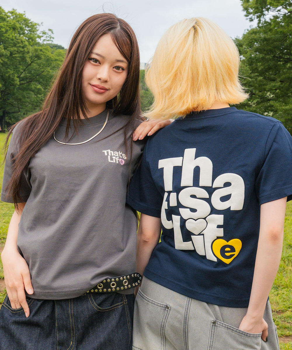 "HEARTSTACK” logo tee