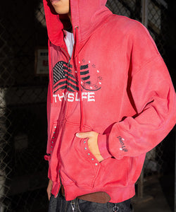 Vintage styles Wave Flag Hoodie