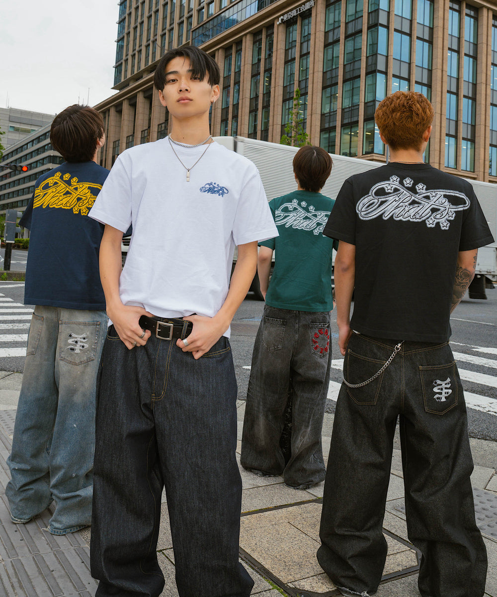Script Star logo tee