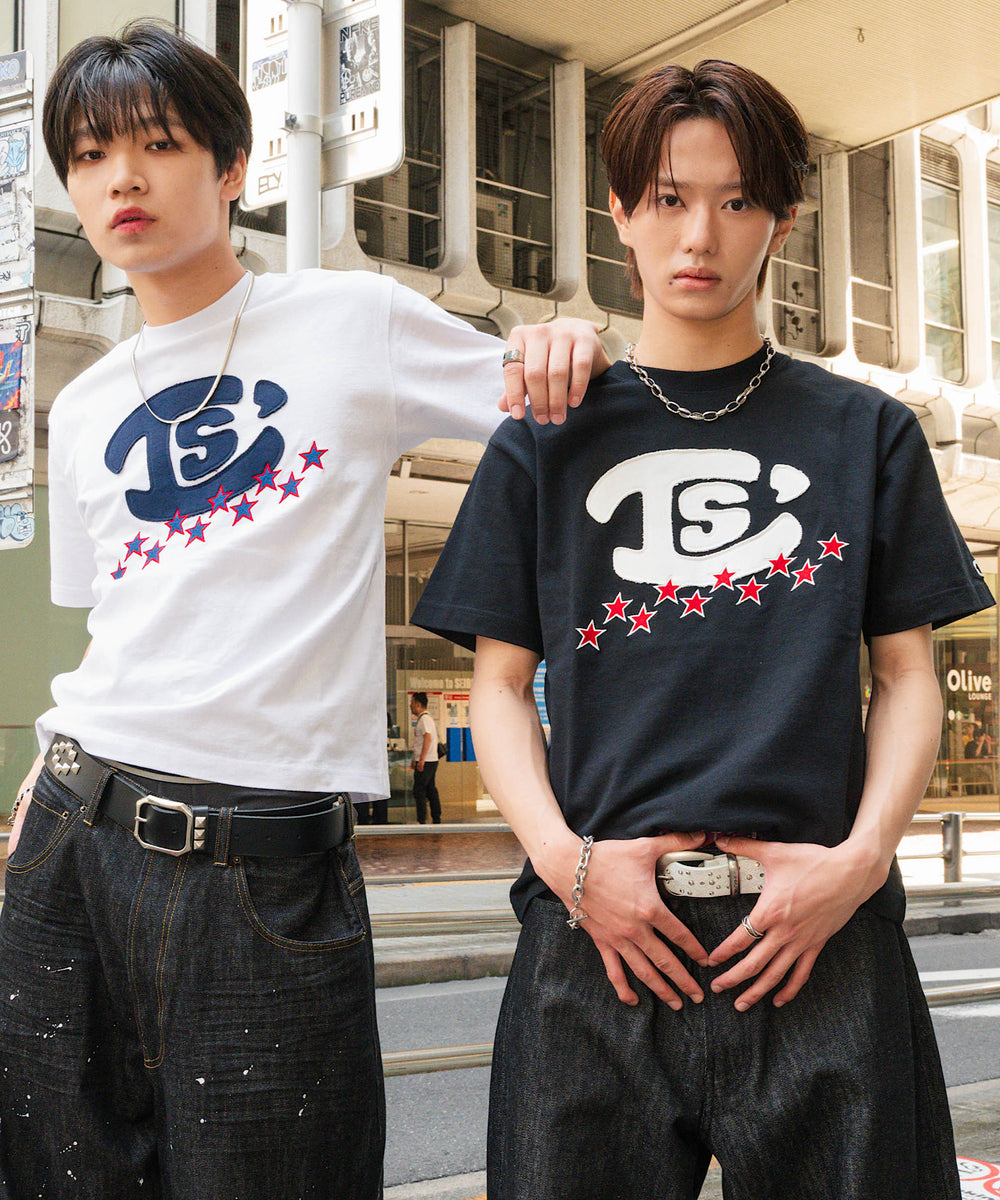 FRONT TS STAR LOGO TEE
