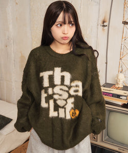 That's life “HEARTSTACK” logo knit – That's life online store