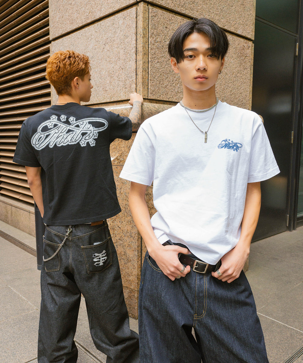 Script Star logo tee