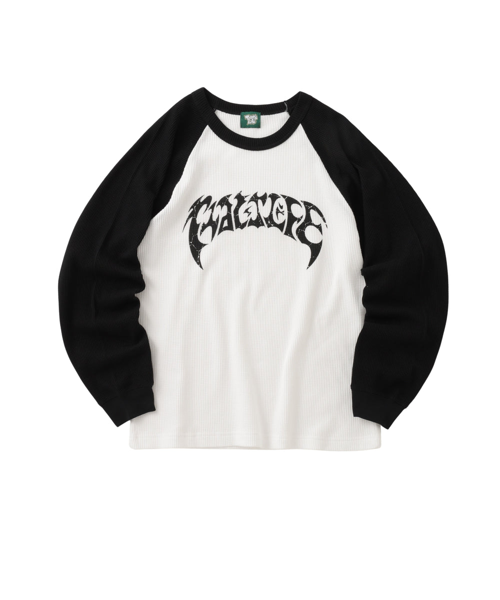 Color Block Raglan Thermal L/S Tee