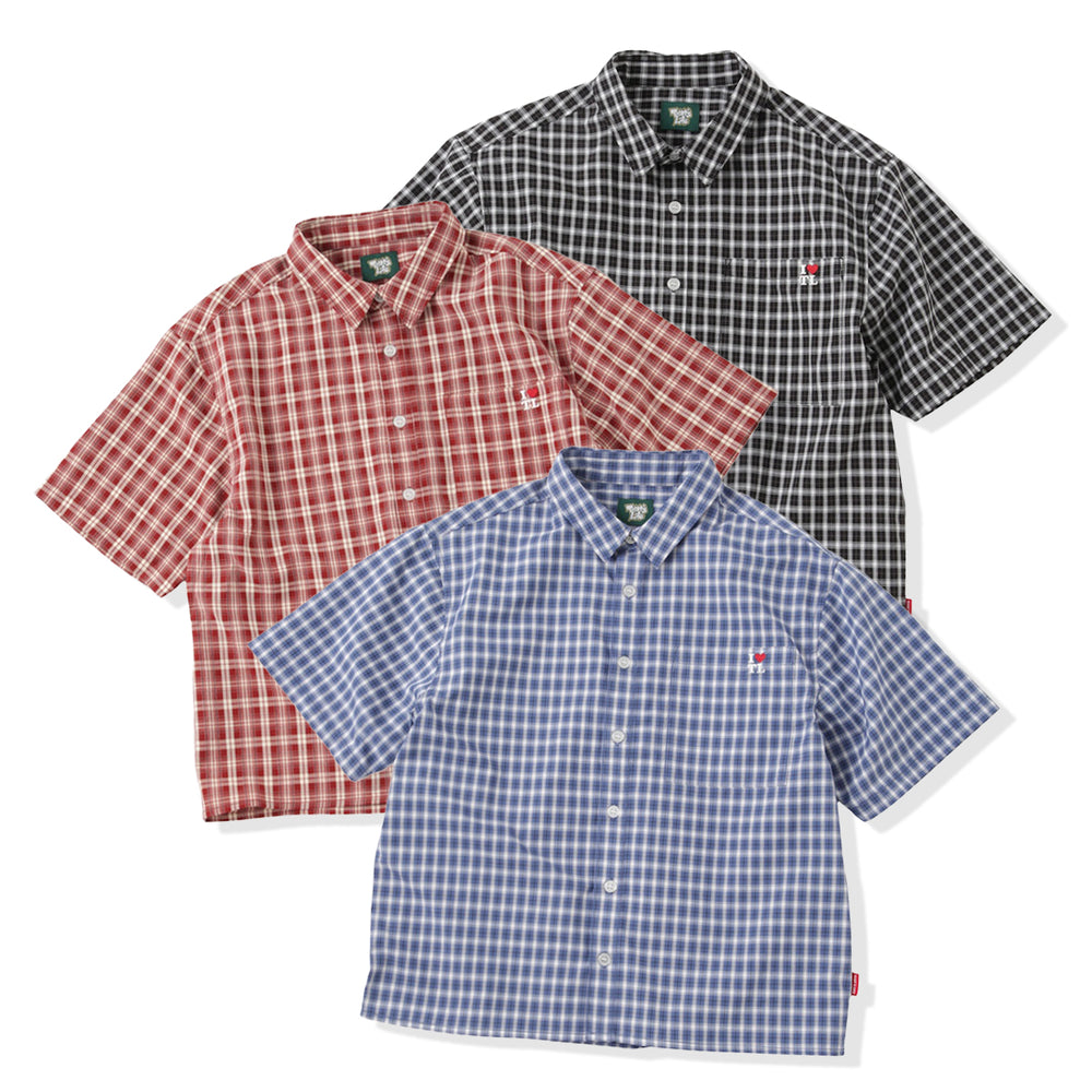 I ♥ TL  CHECK SHIRT free