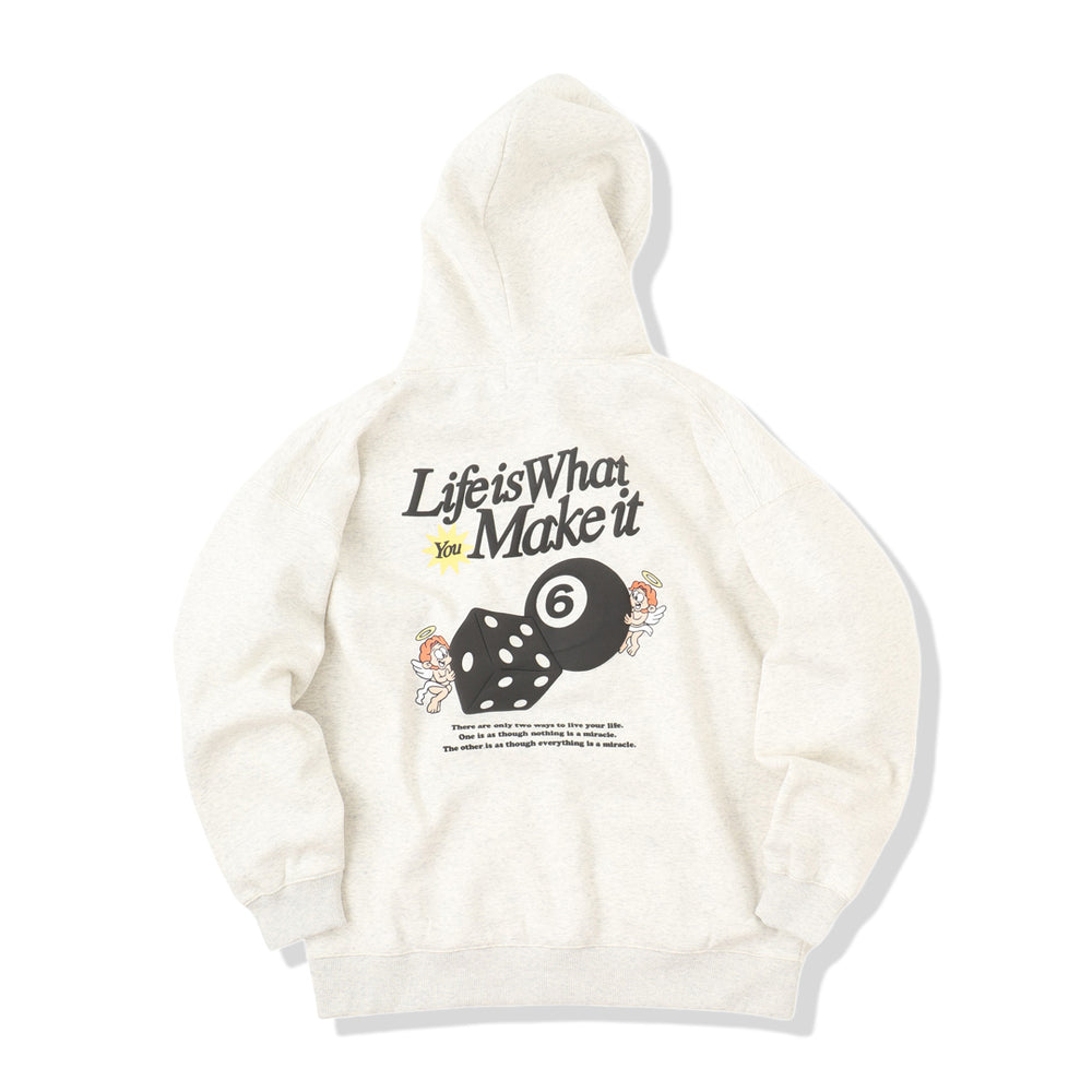 HEAVY WEIGHT 10.0oz “ANGEL DICE” HOODIE 