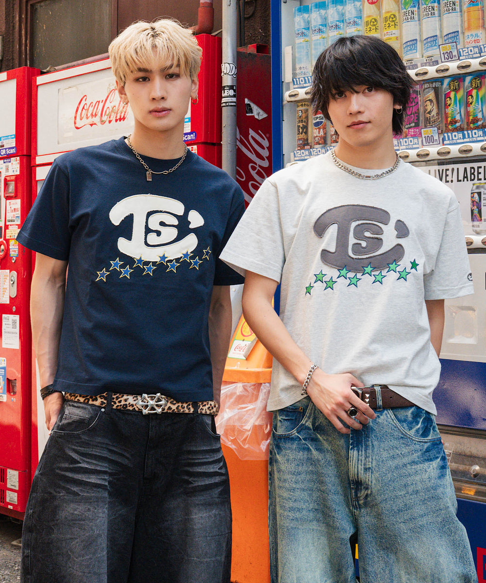 FRONT TS STAR LOGO TEE