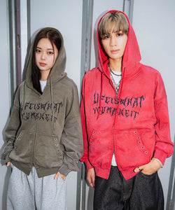 Vintage styles URBAN SCARS zip hoodie – That's life online store