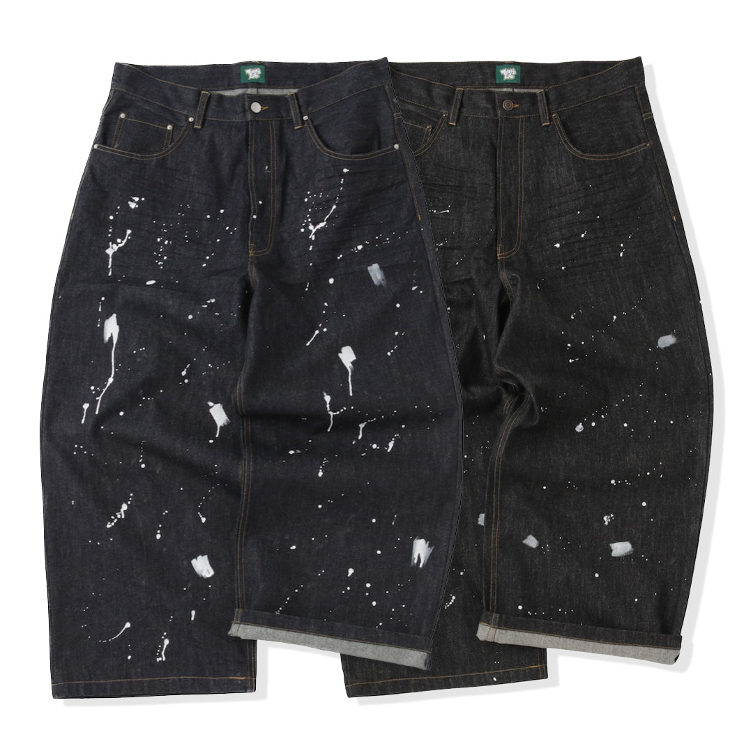 ザッツライフデニムTS logo Rigid Baggy Denim pants TS logo Rigid Baggy Denim pants – That's life online store