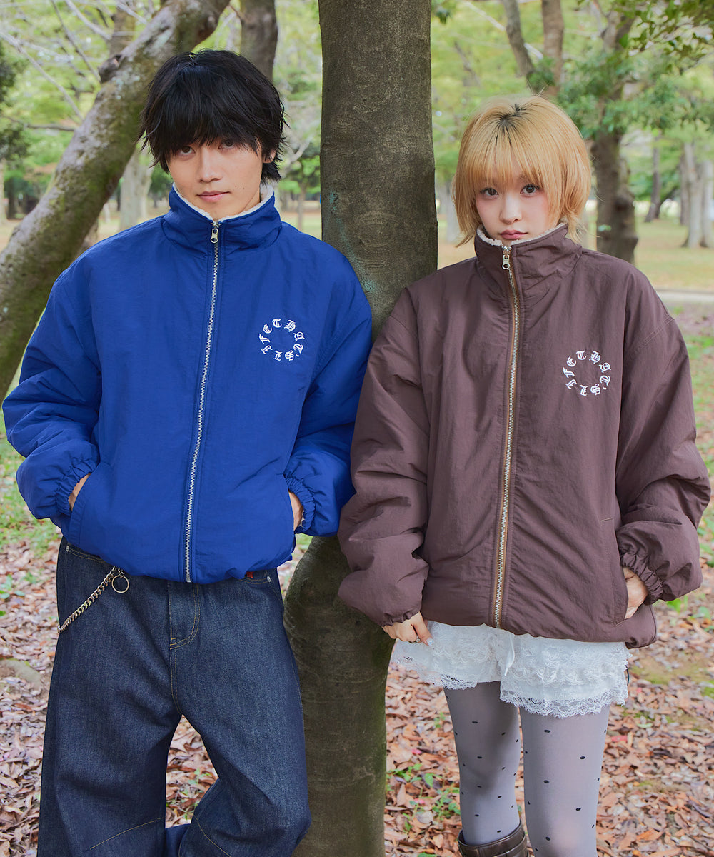 Circle logo Nylon Reversible Jacket