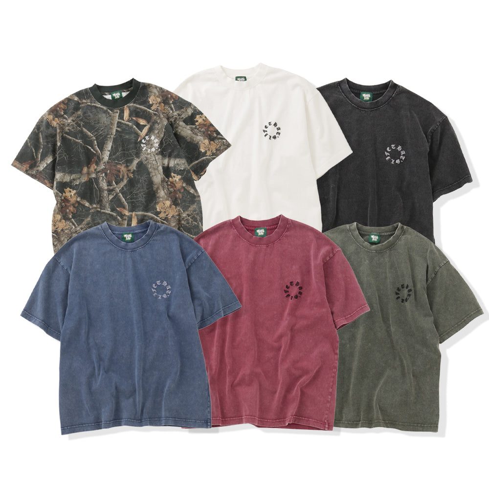 Vintage styles Circle logo tee