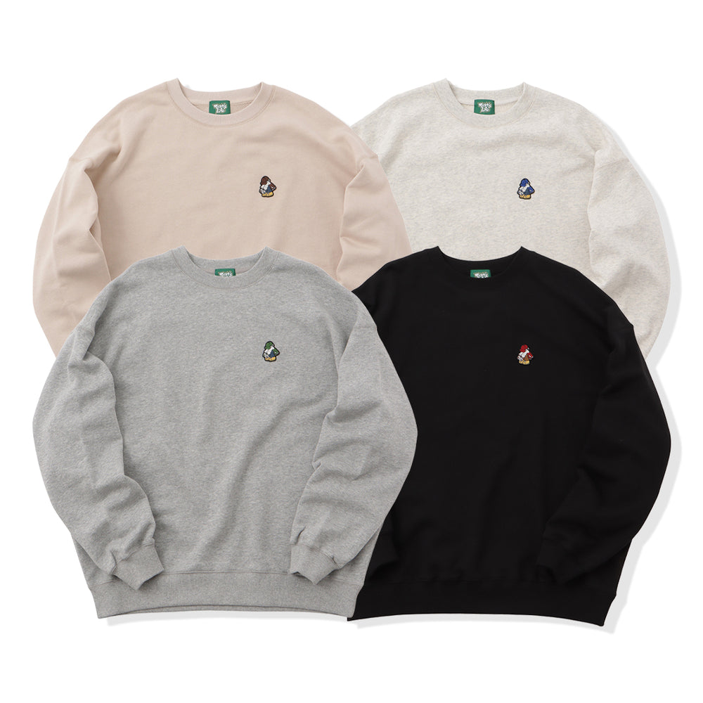 HEAVY WEIGHT 11.0oz "FLOWER BOY" LOGO SWEAT