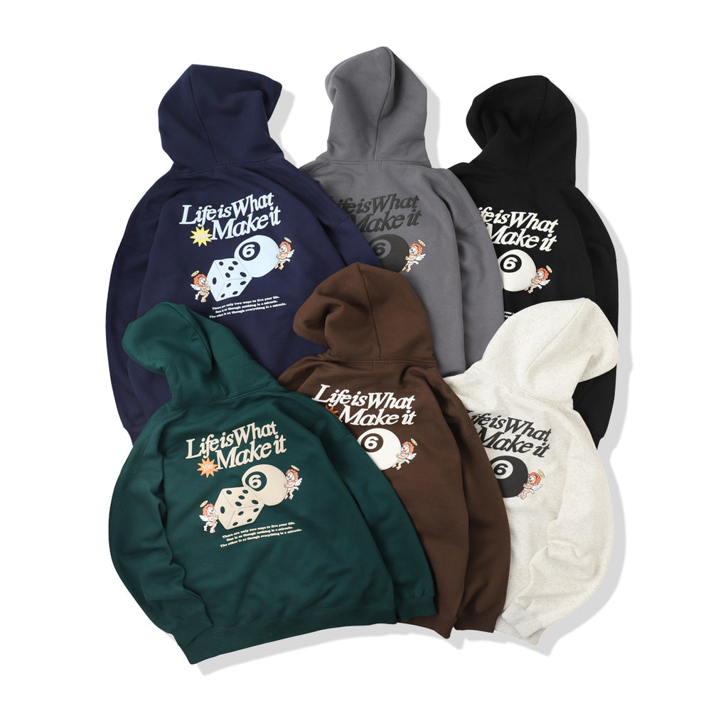 HEAVY WEIGHT 10.0oz “ANGEL DICE” HOODIE free