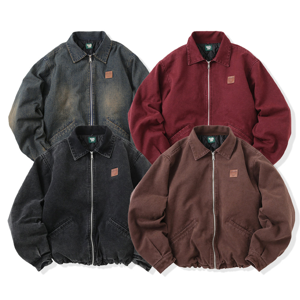 Vintage styles Heart logo Duck Boa Jacket free