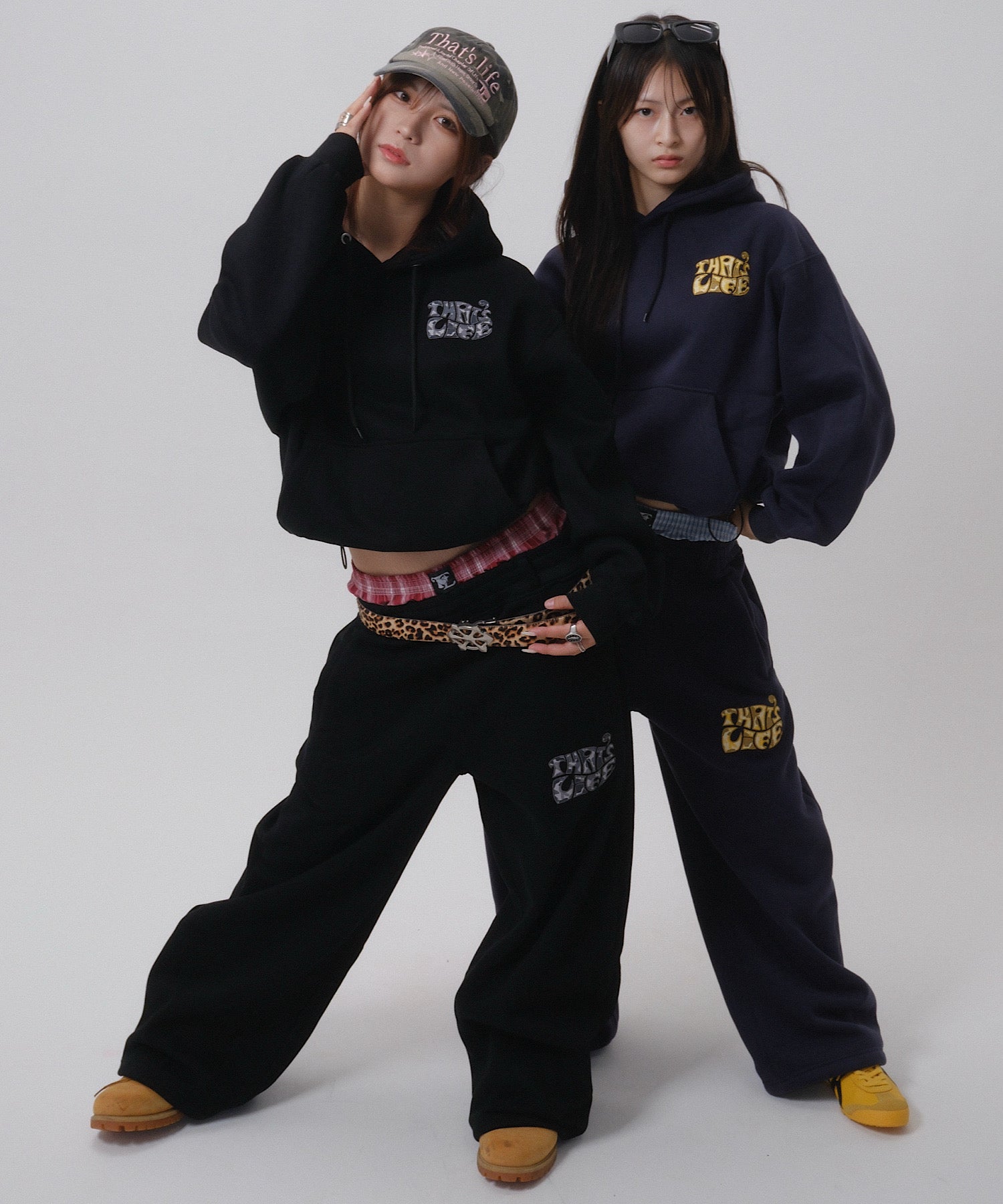 Surf Camo logo front print sweat pants