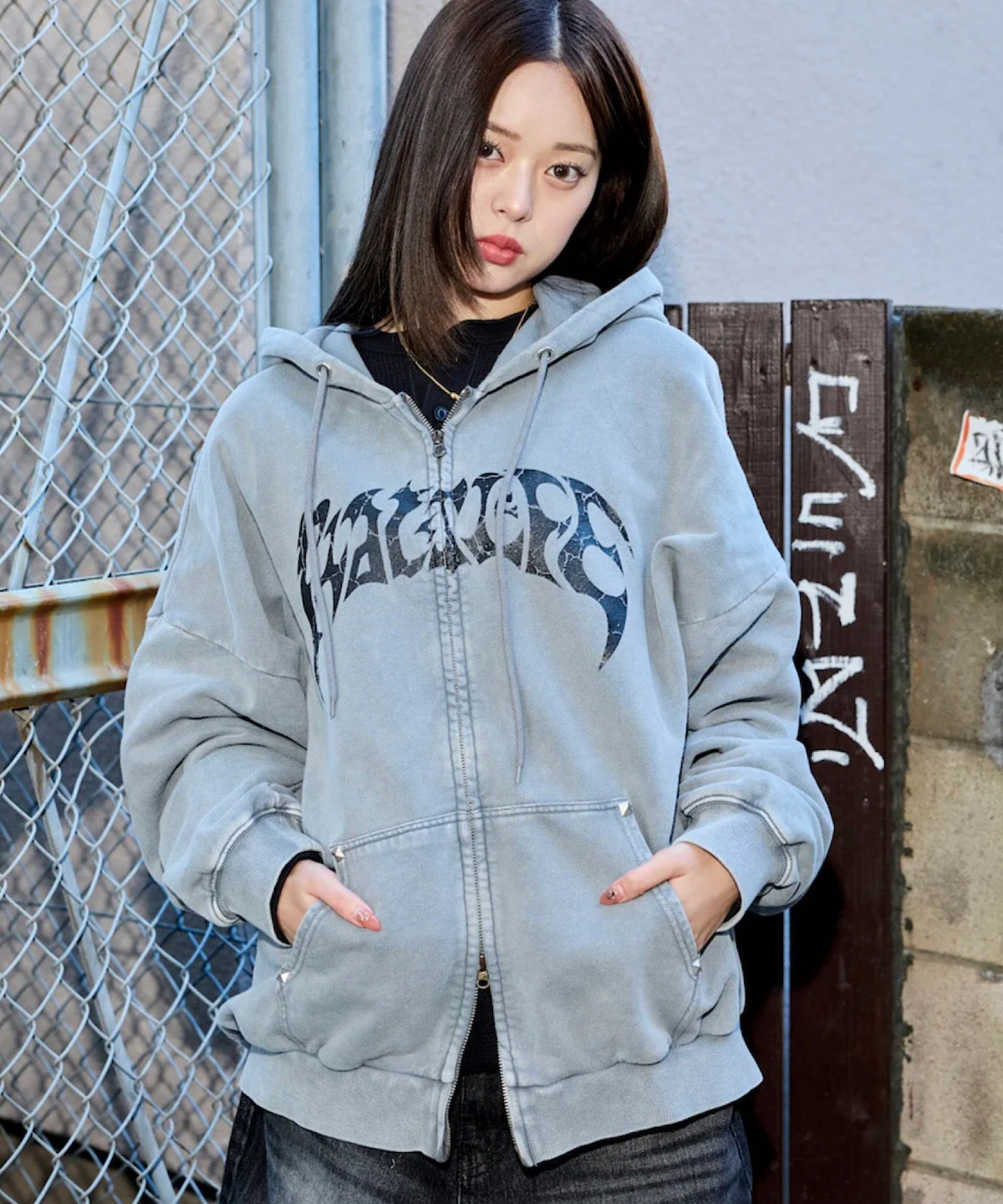 158cm / L / Gray